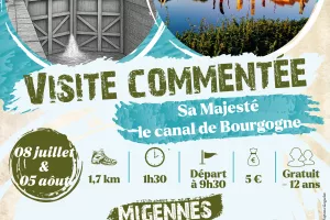 Visite commentée "Sa Majesté le canal de Bourgogne"