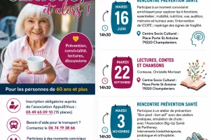 CSC : Les rendez-vous bien être Seniors