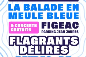 Balade bleue et soirée concerts à Figeac
