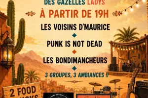 Apéro-concert Des Gazelles Ladys