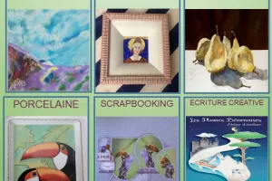 Exposition des artistes des ateliers d' AA