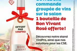 Nouveaux clients : votre Rosé Bon Vivant offert !