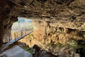 Rando-visite de la grotte de la Baume Bonne