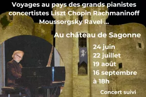 Mercredis pianistiques du château de Sagonne