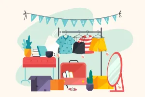 Brocante et vide-greniers