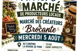 Marché de Producteurs locaux & Marché des créateurs & Brocante