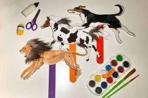 Visite-atelier : la ménagerie en mouvement