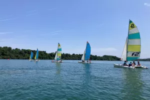 Stage catamaran