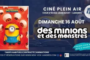 Ciné Plein Air : "Des Minions et des Monstres"