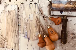 Atelier d'art - Linogravure