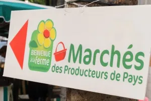 Marché des "Producteurs de Pays" à Dégagnac