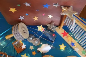 Comptines et chansons au Clair de Lune.  Compagnie Melia
