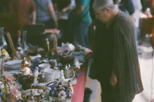Vide-grenier et feu d'artifice