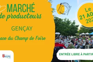 Marché de producteurs de Gençay