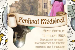Festival médiéval au Château de la Mothe-Chandeniers