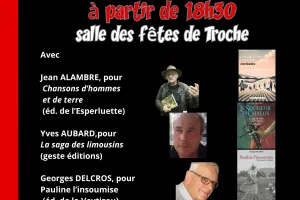 Rencontre dédicaces : destins en Limousin et Périgord