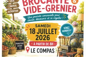 Marché de producteurs, brocante et vide-greniers