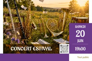 Concert de fin d'année de l'Ecole Municipale de Musique