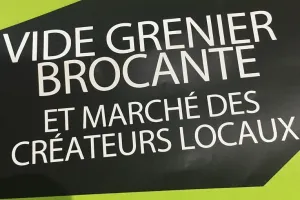 Vide grenier brocante et marché de créateurs locaux