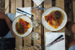 Atelier cuisine à la ferme Aïoli Caganis