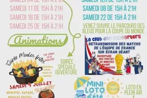 Ouverture de la saison estivale du bar associatif de Maranville