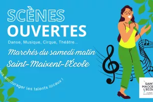 Scènes ouvertes au marché