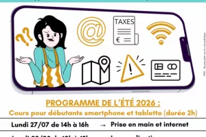 LES ATELIERS DU NUMÉRIQUE : DÉBUTANT SMARTPHONE ET TABLETTE