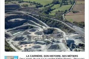 Visite de la carrière des Rouleaux