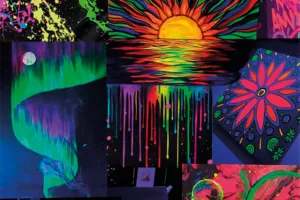 Atelier famille "Tableau fluorescent"