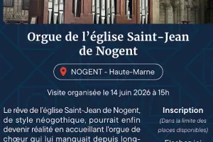 Visite de l'orgue de Nogent