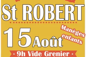 Vide grenier à Saint-Robert