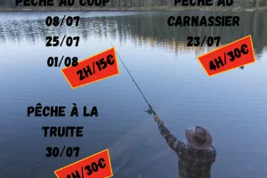 Activité pêche à la truite