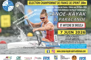 Sélection championnat de France de Sprint 200m canoe kayak