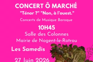 Concert Ô Marché 2026