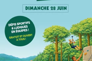 Journée Olympiades à la base de Loisirs de Rouffiac