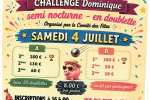 Concours de pétanque