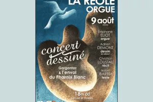 Concert dessiné Conte fantastique accompagné à l'orgue