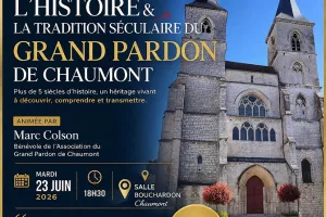 Conférence sur le Grand Pardon de Chaumont