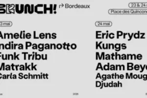 Brunch Electronik Bordeaux 2026