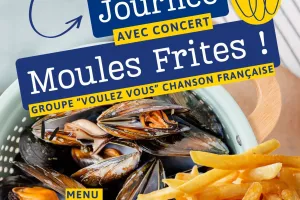 Journée moules frites avec concert