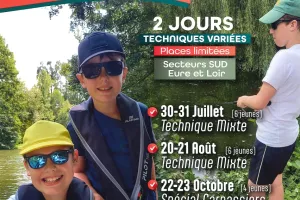 Stage de pêche ados - carnassiers aux leurres