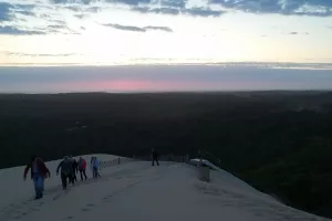 Lever du soleil sur la Dune du Pilat