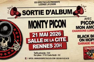 MONTY PICON (20 ans) 
Sortie du Nouvel album avec invités