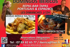 Domingos ibericos : Repas spectacle bar tapas Seclin Lille