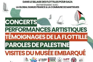 CRIÉE CULTURELLE de la GLOBAL SUMUD FLOTILLA