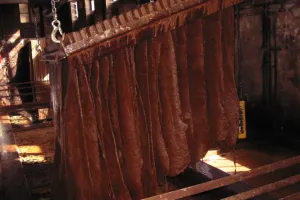 Visite de la tannerie Bastin à Saint-Léonard de Noblat