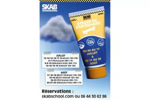 SKAB school - Stage skateboard débutant-intermédiaire