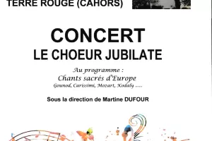 Concert de chants sacrés : Le Choeur Jubilate