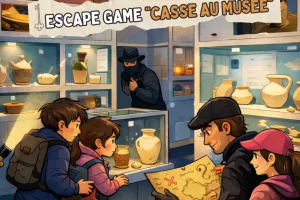 Soirée spéciale Nuit des Musées : escape-game « Casse au musée »
