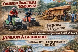 fête au village à Saint Maur
